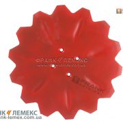 076409 Диск зубчастый  Квернеланд